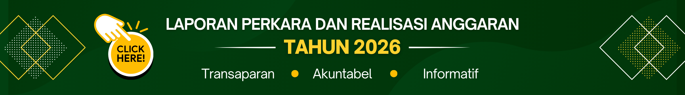 Laporan perkara dan realisasi anggaran